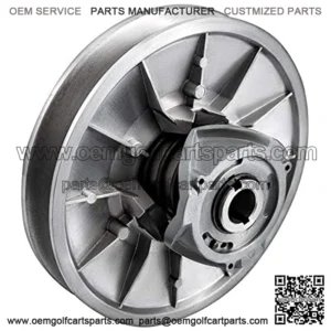 Golf Cart High Torque Driven Clutch for Club Car DS & Precedent 1997 to Up Club Car 4-Cycle Gas Golf Cart Model, Silver