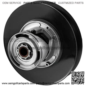 Golf Cart Driven Clutch Fit for EZGO 2-Cycle 1976-88 Gas Models Torque Driven Clutch Primary Driven Clutch, with Movable Sheave, Heat-Treated Center Shaft
