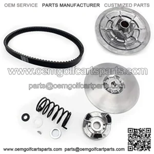 Secondary Driven Clutch + Belt for Yamaha Golf Carts G2 G8 G9 G11 G14-G22 1985+