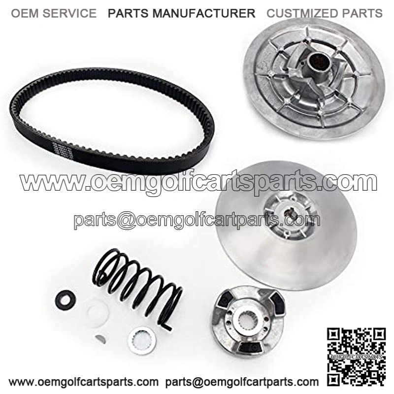 Secondary Driven Clutch + Belt for Yamaha Golf Carts G2 G8 G9 G11 G14-G22 1985+