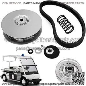 Rear Driven Clutch Kit for Yamaha Gas Golf Cart G2-G22 1985+ Secondary Clutch Driven Kit with Belt JN6-G6201-03 JN6-G6201-04, Silver,JN6-G6201-03 Primary Drive Clutch Compatible with 1985+ Yamaha G2 G8 G9 G14 G16 G22 4 Cycle Carts Gas Golf Cart Driven Clutch, Replaces JN6-G6201-04,Club Car Gas Golf Cart Drive Clutch DS Precedent Front Clutch Dry Centrifugal Clutch Compatible With U5000 RPM 5700 Nivel Metal CP0020 5700(1997-2015),Drive Clutch Compatible with Club Car Gas Golf Cart Model Club Car DS Clutch DS Precedent Front Clutch Gas Clutch U5000 RPM 5700 Nivel Metal CP0020 5700,G2-G22 Drive Clutch Primary Drive Clutch Golf Cart Drive Clutch Compatible with Yamaha 1985+ G2 G8 G9 G14 G16 G22 4 Cycle Carts Gas Golf Cart 1985 Up, OEM JN6-G6201-03 or JN6-G6201-04