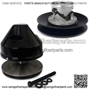 For EZGO Drive Clutch Kit 2-cycle Gas Golf Cart 1976-1988,Replace OEM:23191-G1,14694-G1,23192-G1