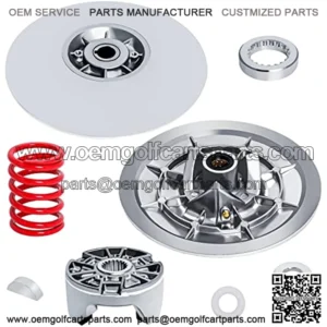 Secondary Driven Clutch with Heavy Duty Spring Compatible with Yamaha Golf Cart Replacement G2 G8 G9 G11 G14 G16 G20 G21 G22 G28 1985-2007