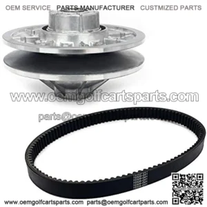 for EZGO Rear Driven Clutch 28 degree Drive Belt Golf Cart Gas 4 cycle 26301-G03