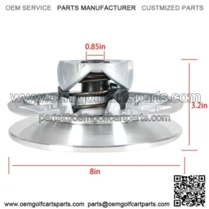 1PC Driven Clutch Fit For Club Car DS & Precedent Golf Cart 1997-Up 1018340-01