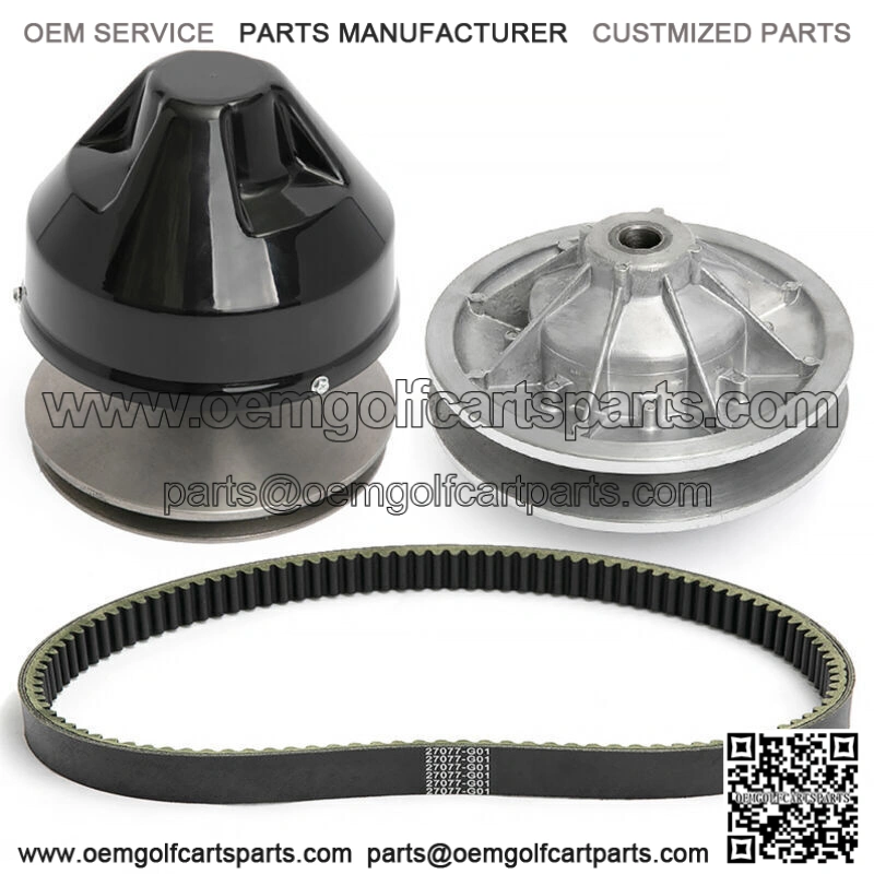 Drive Clutch + Driven Clutch + Belt Golf Cart for EZGO 4 Cycle Gas 91-22 2 Cycle