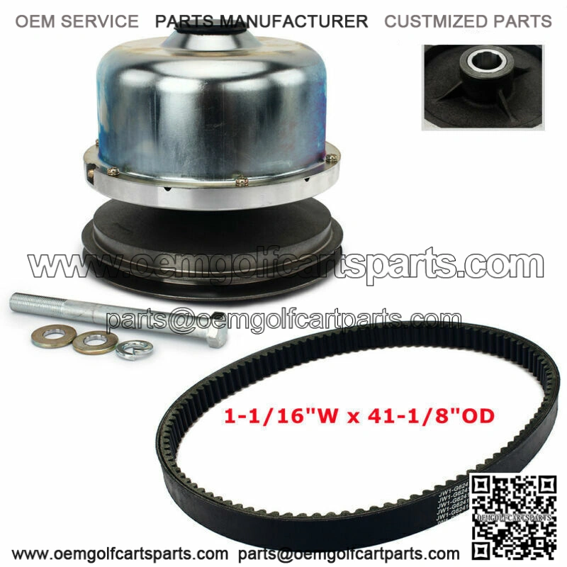 Primary Drive Clutch + Belt Set for Yamaha Golf Cart YDRA G29 Gas JW8-G6201-22