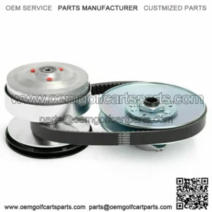 Drive Clutch + Driven Clutch + Belt for Club Car Golf Cart DS & Precedent 04-22