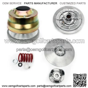 Drive Clutch + Driven Clutch for Yamaha G2-G22 Gas Golf Cart 85-06 JN6-G6201-03