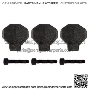 EZGO Secondary Clutch Ramp Shoe Kit - Set of 3 (Fits EZ-GO Gas 1989+)