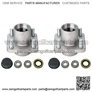 Golf Cart Aluminum Front Wheel Hub and Bearing Club Car 1011892 DS 1974-2003