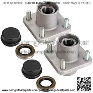 Golf Cart Front Wheel Hub Assembly for EZGO RXV 2008-up Gas & Electric, OEM# 609603, 2PCS