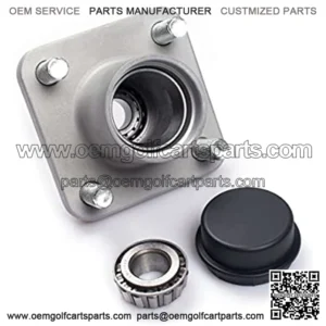 Golf Cart Front Wheel Hub Assembly kit with Bearing Seals for 1974-2003 Club Car DS Golf Cart, OEM:11011102,1011153,1011889,1011892,1011894