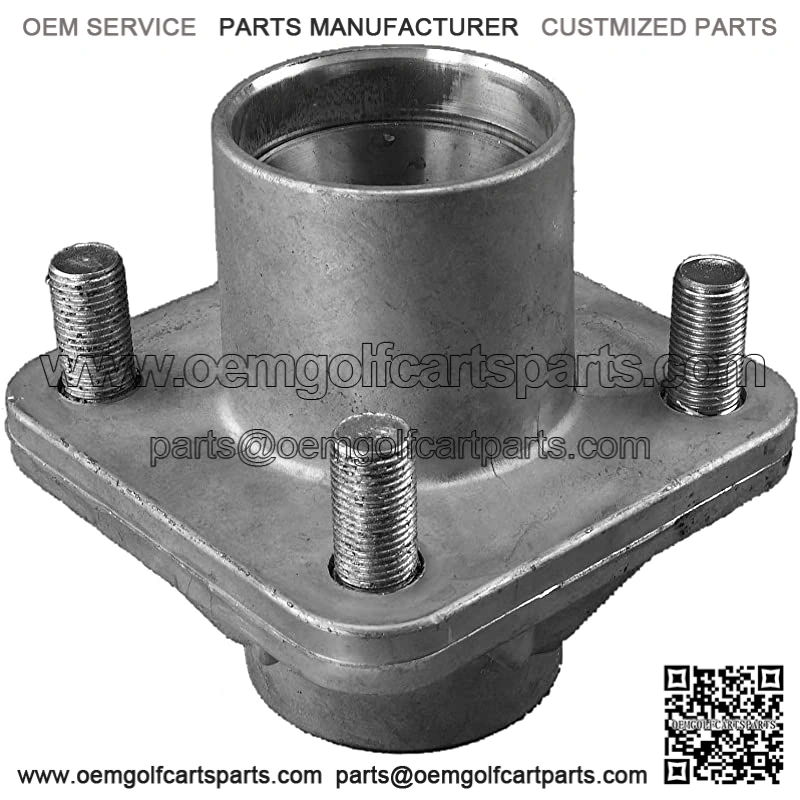 EZGO 19932G1 Hub Assembly Front 4 Lug with 1/2-Inch Stud for Golf Cart
