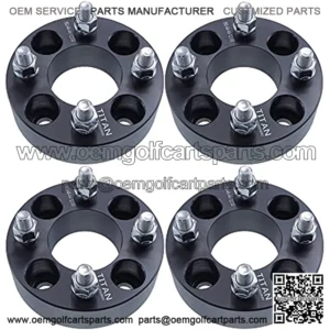 4pc 2" Thick | 4x4 to 4x4 Wheel Spacers fits EZ GO fits EZGO fits Club Car Golf Cart