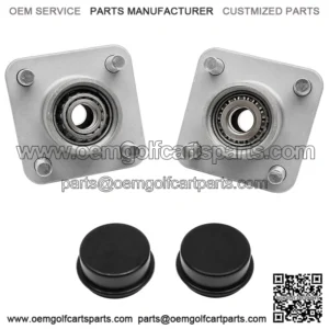 ClubCar EZGO YAMAHA golf cart full series front wheel bearing seat assembly with oil seal