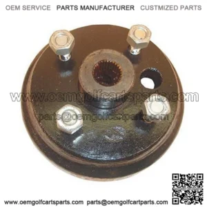 EZGO Brake Drum - Large Hole - Fine Splined (Fits all 4-cycle Gas 1991+, and RXV)