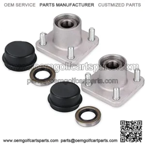 Wheel Hub Assembly for 1979-2001.5 EZGO TXT, Marathon, Medalist, ST 350 & Workhorse DCS Golf Cart, OEM# 19058-G2 19932-G1 17477-G1 12992-G1 14926-G1, Set of 2