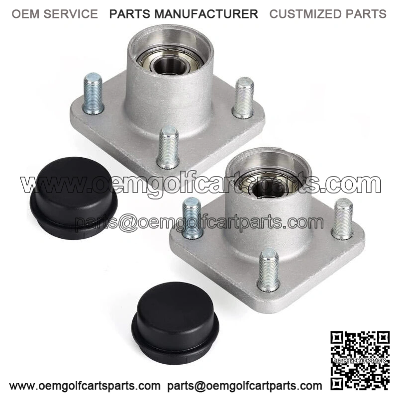 Golf Cart Front Wheel Hub Assembly for EZGO RXV 2008-up 609603 600001 (2 PCS)