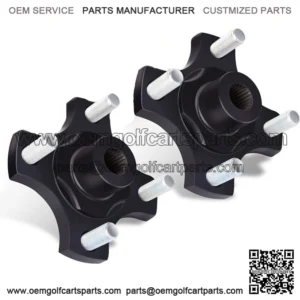 Golf Cart Rear Axle Wheel Flange Plate for 08-up EZGO RXV 2 Pack, 604112, 615604