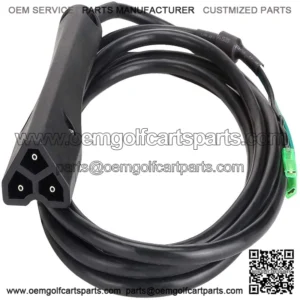 EZGO RXV/TXT golf cart 48V charging plug with wire 604321 611219