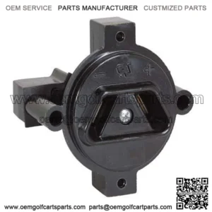 DC Charger Receptacle for Certain Club Car, EZGO & Yamaha Golf Cart Models