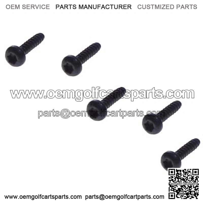 Electric 2008-Up RXV Golf Cart Mounting Bolts for Accelerator Pedal Assembly (Pack of 5)