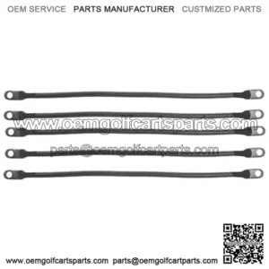 Club Car DS 95+ (48 Volt) Golf Cart - Battery Cable Set (4 Gauge)