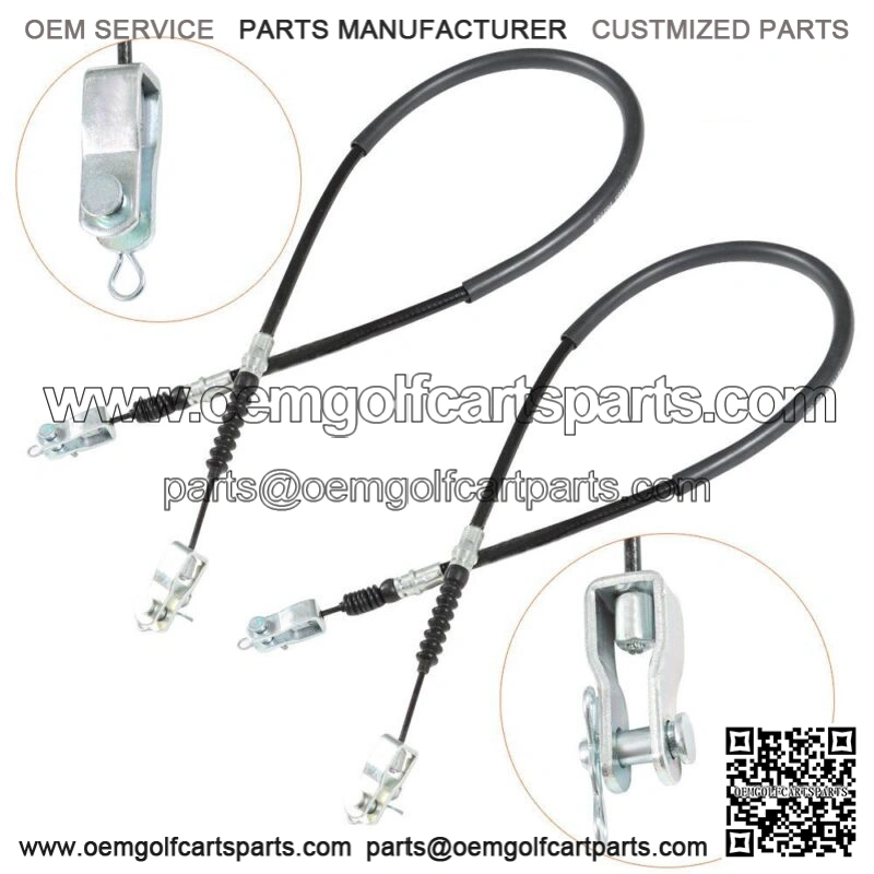 For Club Car DS Brake Cable Set 1981-1999 Gas & Electric Golf Cart Parts 42″