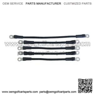 EZGO TXT Battery Cables Set 36-Volt (for EZ-GO TXT 1994+ w/ 6V Batteries)
