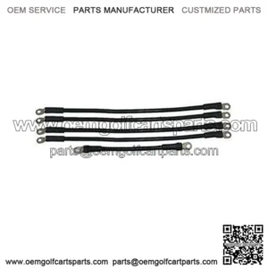 Yamaha G22 Battery Cables - Includes (1) x 9" (4) x 16" 4-gauge Cables Set