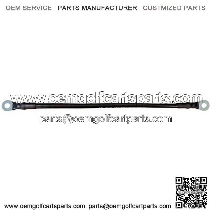 Golf Cart Battery Cable, 12" 6 gauge black