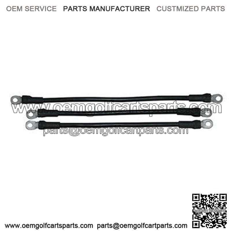 Yamaha DRIVE/ G29 Battery Cables - Includes (1) x 16" (2) x 12" 4-gauge Cables (For 12V Batteries)
