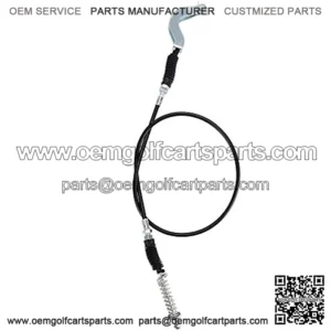 Golf Cart Forward & Reverse Transmission Shift Cable Assembly for EZGO TXT ST350 / ST480 Workhorse 1996-2001, 50.5" Long, OEM# 72341-G01 (Updated Version with Correct Length)