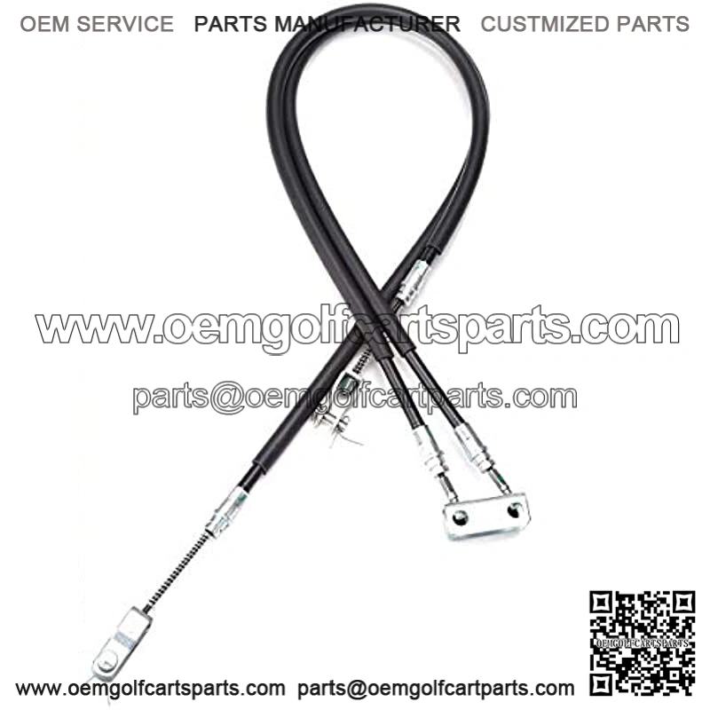 Golf Cart Brake Cable Stainless Steel Core for EZGO TXT 1994 & up or EZGO TXT Marathon Medalist, Golf Cart Driver & Passenger Side Brake Cable 70716-G03 70273-G03 70969-G03