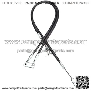 Brake Cable Set Passenger and Driver Side Fits EZGO (94+) TXT or Medalist Golf Cart Replaces 70969-G03