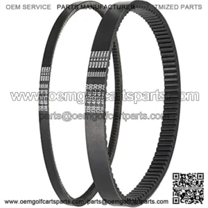 Golf Cart Drive Belt W/Sarter Generator Belt for Yamaha G2-G29 Drive Gas 4 Cycle Models J55-G6241-00,J38-81173-00