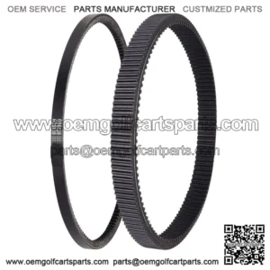 Golf Cart Starter Belt & Drive Belt for EZGO RXV TXT 2008-up 606136 606138