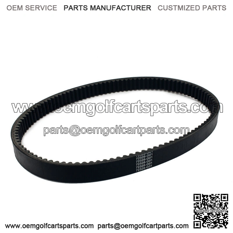 Heavy Duty Drive Belt for EZGO Golf Cart Gas 4 Cycle 1991-2009 Replace 72328-G01