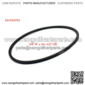 Starter Generator Belt for Club Car Golf Carts DS 97-22 Precedent Gas 101916701