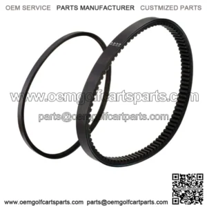NEW For 1994-UP EZGO 4 Cycle Gas Golf Cart Starter Generator Drive Belt Set