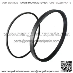 2PCS CLUB CAR STARTER GENERATOR DRIVE BELT For 1997+ DS & PRECEDENT 101916701