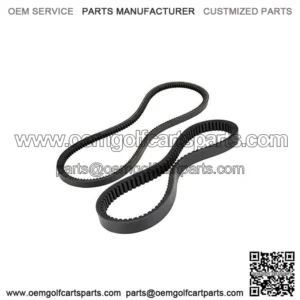 Golf Cart Clutch Drive & Starter Belts Kit for EZGO TXT Medalist Workho...