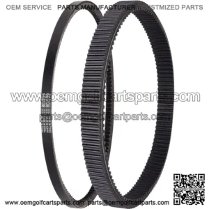 Golf Cart Drive Belt & Starter Belt for EZGO TXT RXV 2011-up 618630 606138