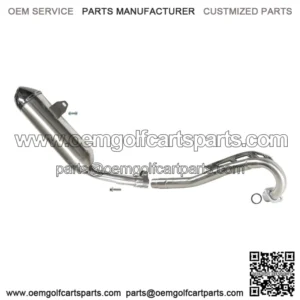 Motorcycle Exhaust Muffler Pipe Silencer For Honda Yamaha 150cc 200 250cc ATV