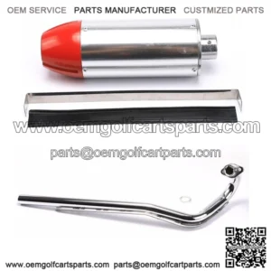 28mm EXHAUST MUFFLER PIPE for 50cc 70cc 90cc 110cc 125cc SSR Pit Bike ATV Quad