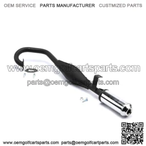 2 Stroke 47CC 49CC MUFFLER EXHAUST PIPE MINI POCKET BIKE SCOOTER ATV QUAD BIKE