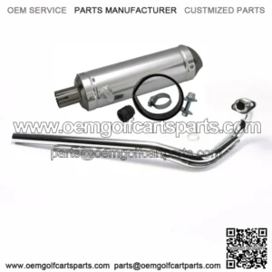 28mm Exhaust Pipe Muffler CRF XR50 Apollo SSR Dirt Pit Bike ATV Quad 110cc 125cc