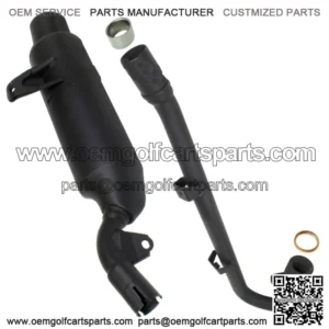 Exhaust Muffler W/Exhaust Pipe & Gaskets for Honda TRX300EX Sportrax 300 93-2008