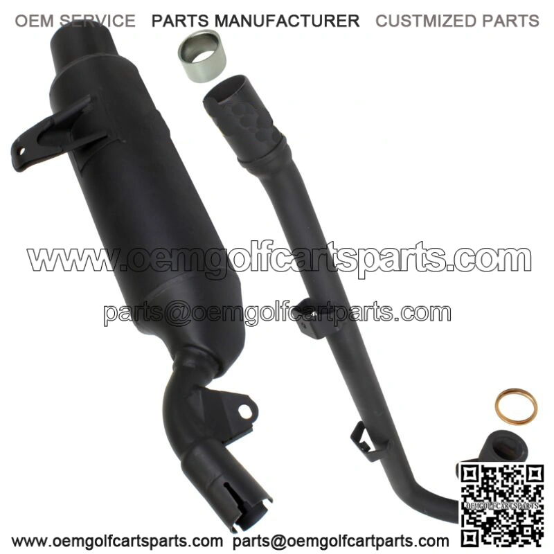 Exhaust Muffler W/Exhaust Pipe & Gaskets for Honda TRX300EX Sportrax 300 93-2008
